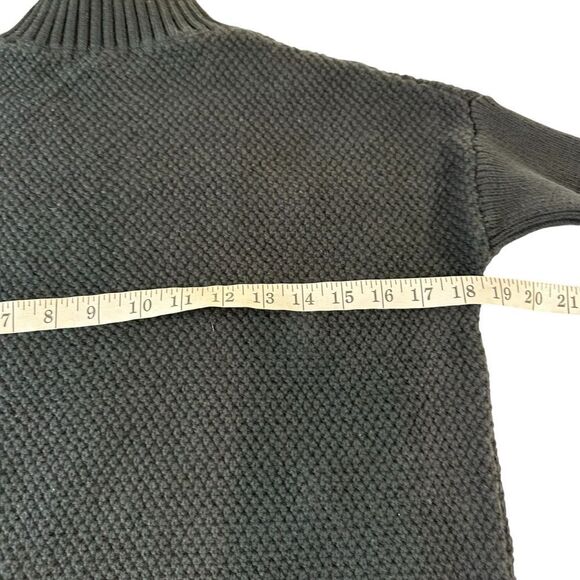 J. Crew Preppy Mock Neck Cable KNit Fisherman Sweater, XXS - Picture 8 of 9